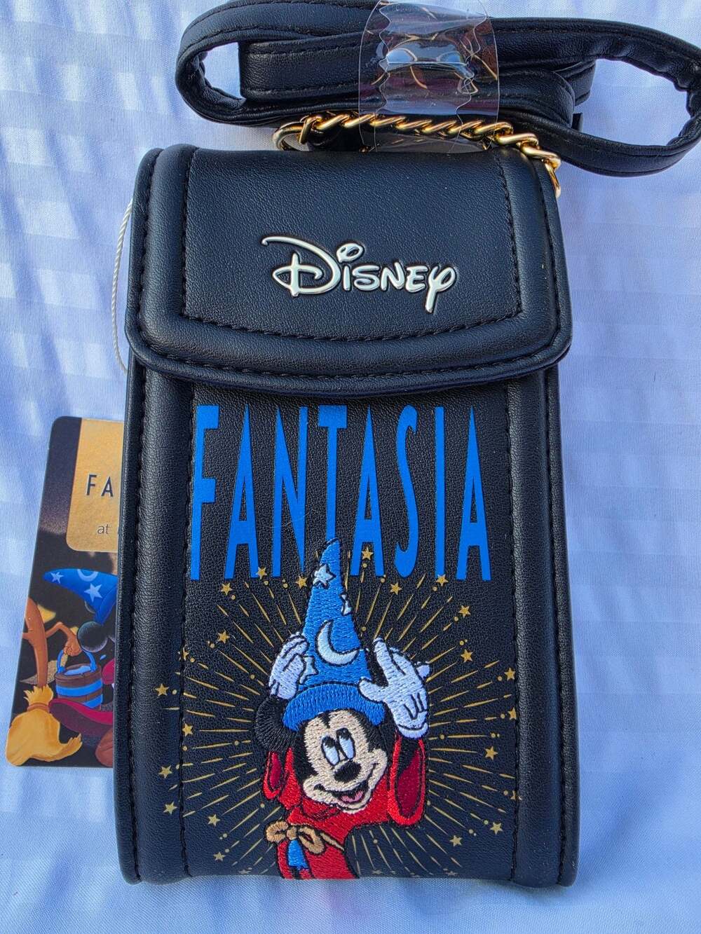 Primark x Disney Fantasia Sorcerer Mickey Mouse Phone Holder Crossbody